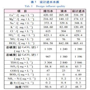 石油化工厂含盐废水处理技术